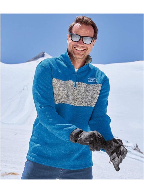 Set van 2 molton sweaters Outdoor Winter - ATLAS FOR MEN - Kiabi