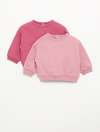 Set van 2 molton sweaters