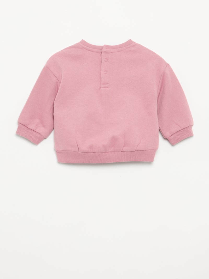 Set van 2 molton sweaters Paars - Kiabi