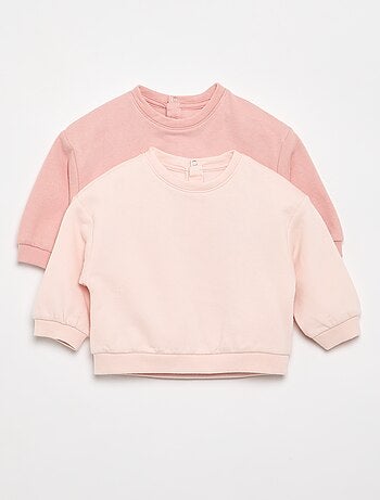 Set van 2 molton sweaters
