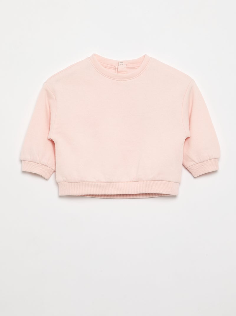 Set van 2 molton sweaters Rose - Kiabi