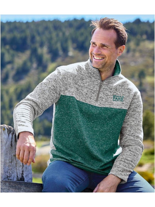 Set van 2 molton sweaters Wild Park - ATLAS FOR MEN - Kiabi