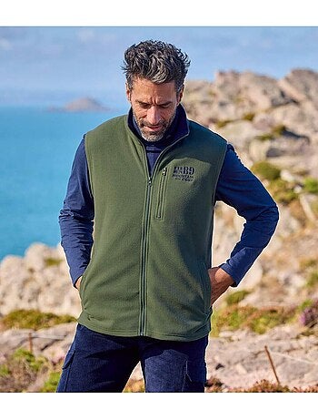Set van 2 mouwloze fleecevesten - atlas for men