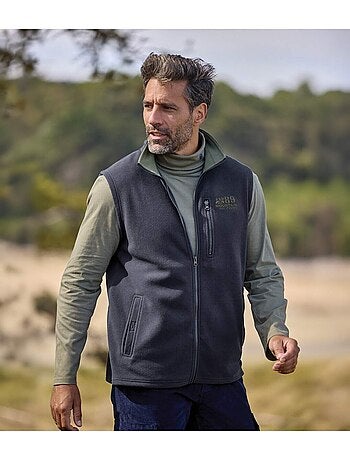 Set van 2 mouwloze fleecevesten - atlas for men