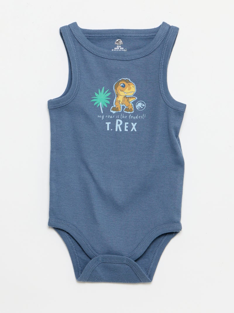 Set van 2 mouwloze rompers 'Jurassic World' Wit - Kiabi
