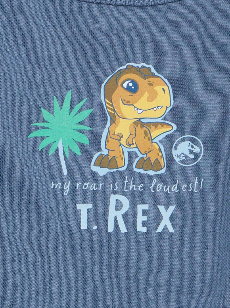 Set van 2 mouwloze rompers 'Jurassic World' Wit - Kiabi