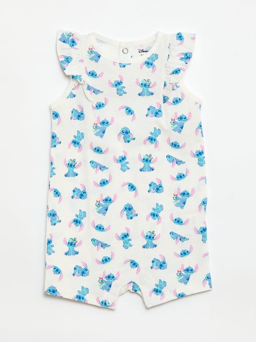 Set van 2 mouwloze 'Stitch' 'Disney' rompertjes - Kiabi