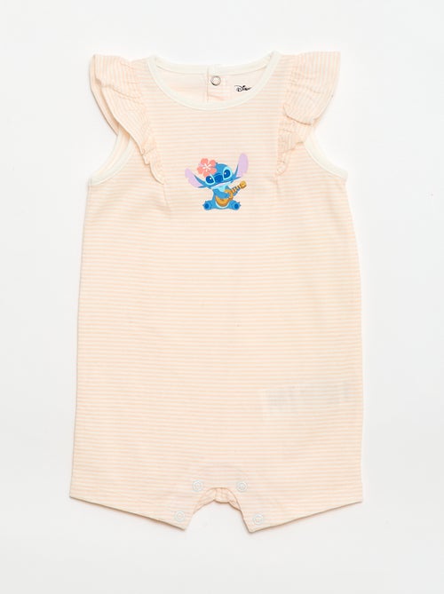 Set van 2 mouwloze 'Stitch' 'Disney' rompertjes - Kiabi