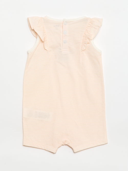 Set van 2 mouwloze 'Stitch' 'Disney' rompertjes - Kiabi