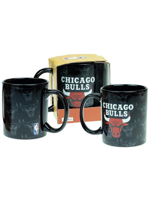 Set van 2 mugs en keramiek Chicago Bulls – 350 ml – NBA - Kiabi Set van 2 mugs en keramiek Chicago Bulls – 350 ml – NBA - Kiabi
