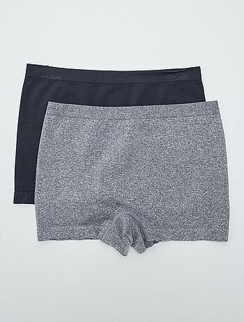 Set van 2 naadloze shorty's - gemakkelijk aan te trekken collectie