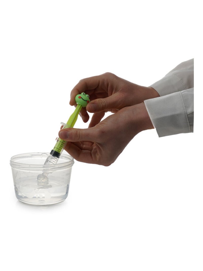 Set van 2 neusspuitjes thermobaby met kikkermotief Groen - Kiabi