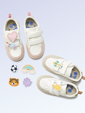 Kitchoun - Set van 2 patches om op te schuiven om je sneakers te personaliseren