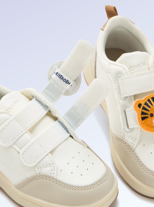 Set van 2 opzetpatches om je 'Kitchoun' sneakers te personaliseren - Kiabi