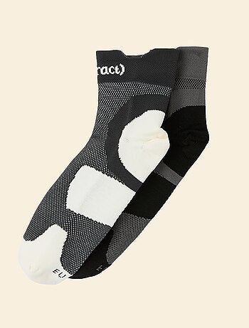 Ekstract - Set van 2 paar compressiesokken