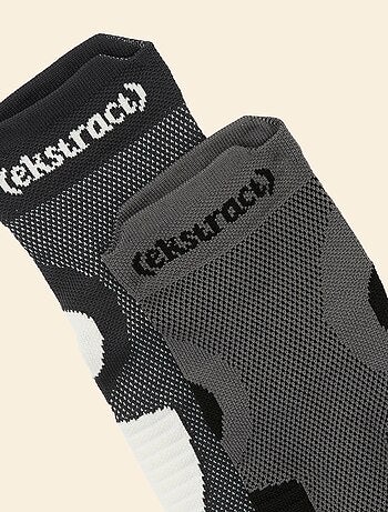 Ekstract - Set van 2 paar compressiesokken