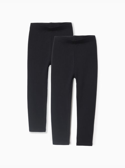 Set van 2 paar leggings - Kiabi Set van 2 paar leggings - Kiabi