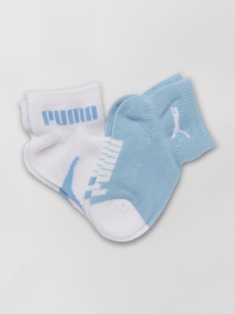 Set van 2 paar sokken 'Puma' BLAUW - Kiabi