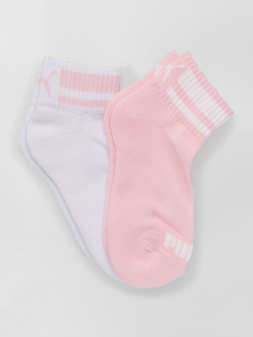Set van 2 paar sokken 'Puma' roze - Kiabi