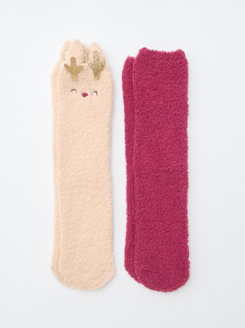 Set van 2 paar warme sokken - Kiabi