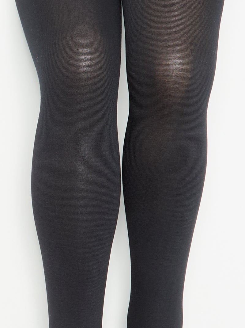 Set van 2 panty's Zwart - Kiabi