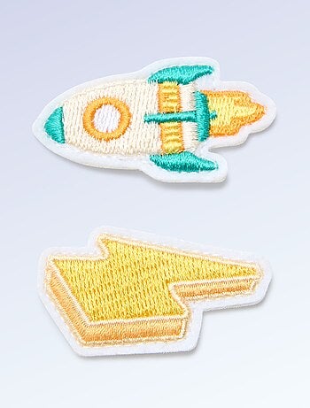 Kitchoun - Set van 2 patches om op te schuiven om je sneakers te personaliseren