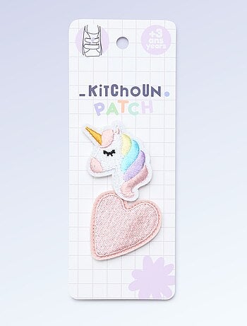 Kitchoun - Set van 2 patches om op te schuiven om je sneakers te personaliseren