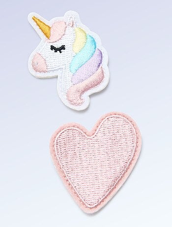 Kitchoun - Set van 2 patches om op te schuiven om je sneakers te personaliseren