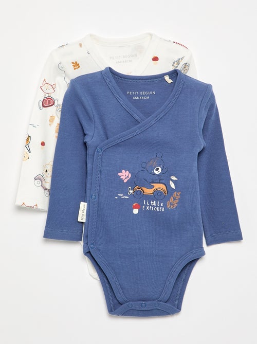 Set van 2 'Petit Béguin' rompertjes - Kiabi
