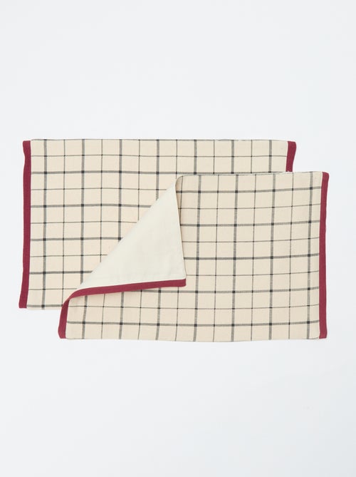 Set van 2 placemats - Kiabi Home - Kiabi