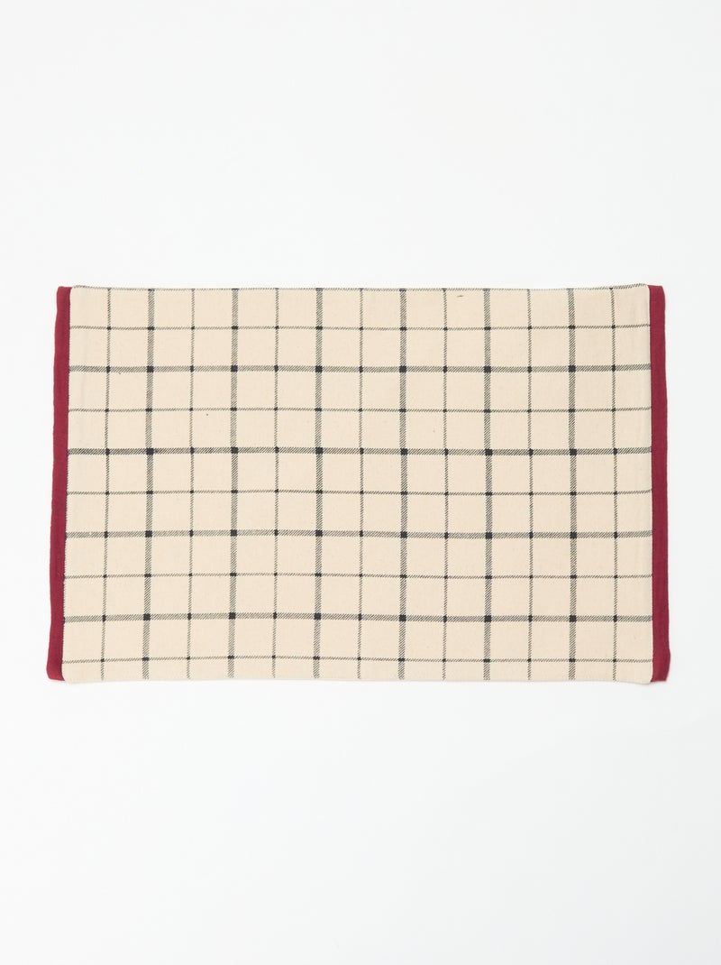 Set van 2 placemats - Kiabi Home Biege - Kiabi
