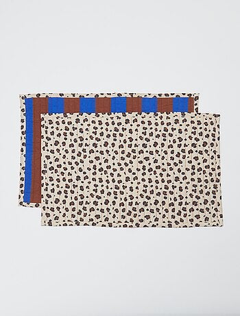 Set van 2 placemats 30 x 45 cm - Kiabi Home