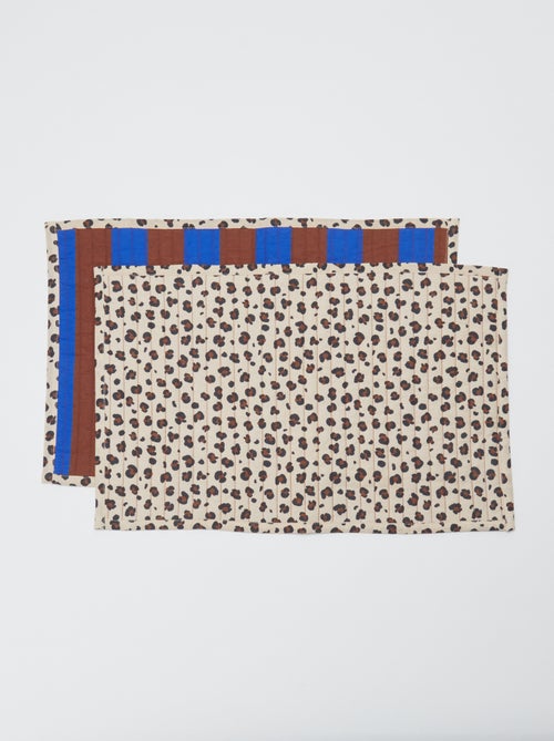 Set van 2 placemats 30 x 45 cm - Kiabi Home - Kiabi