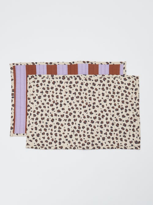 Set van 2 placemats 30 x 45 cm - Kiabi Home - Kiabi