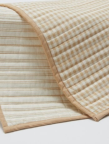 Set van 2 placemats 32 x 40 cm dubbelzijdig bedrukt - Kiabi Home