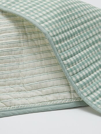 Set van 2 placemats 32 x 40 cm dubbelzijdig bedrukt - Kiabi Home