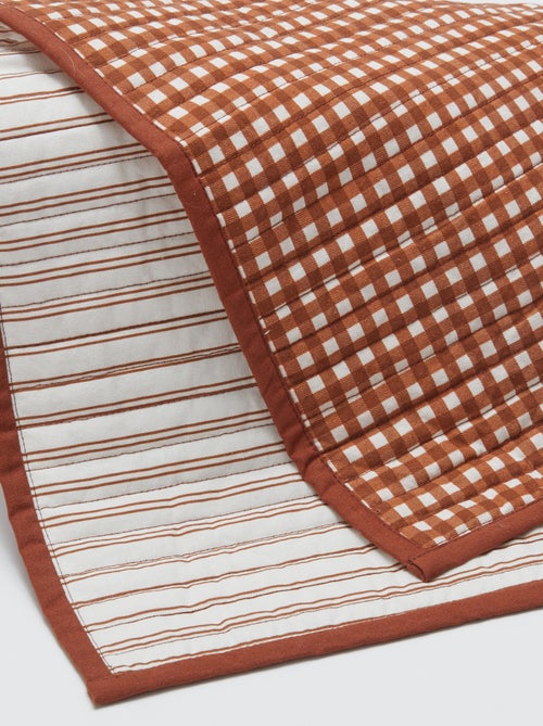 Set van 2 placemats 32 x 40 cm dubbelzijdig bedrukt - Kiabi Home - Kiabi