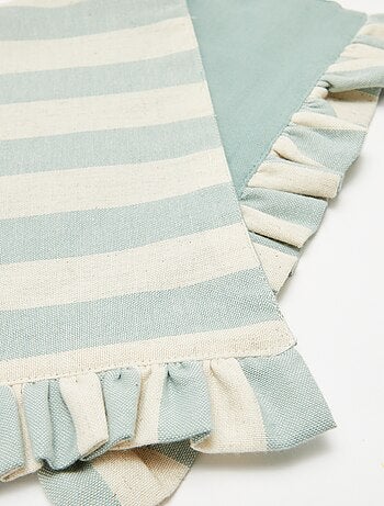 Set van 2 placemats (32x45 cm) met volants