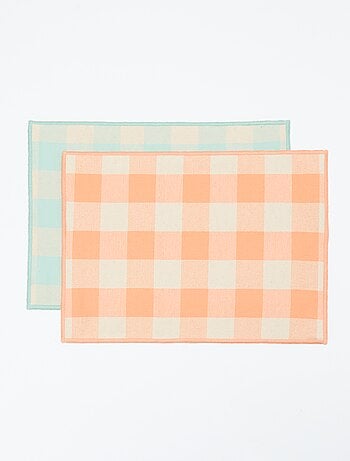 Set van 2 placemats