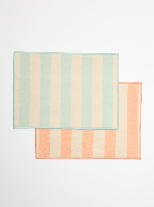 Set van 2 placemats - Kiabi Set van 2 placemats - Kiabi