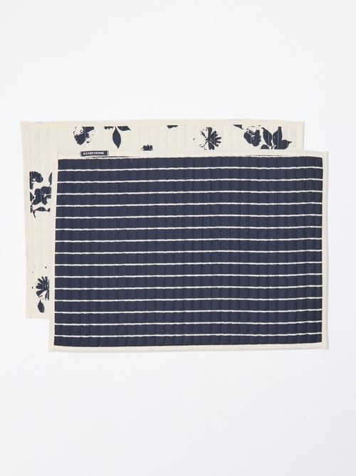 Set van 2 placemats met print - Kiabi Home - Kiabi