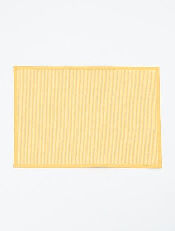 Set van 2 placemats met ruitjes