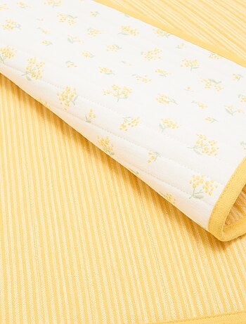 Set van 2 placemats met ruitjes