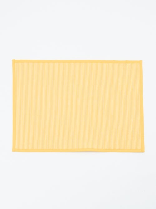 Set van 2 placemats met ruitjes - Kiabi