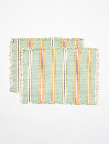 Set van 2 placemats