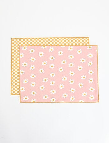 Set van 2 placemats