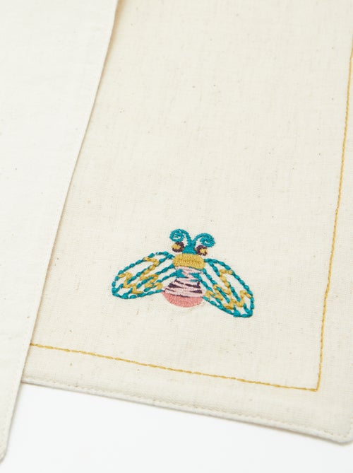 Set van 2 placemats van gemengd linnen - Kiabi Home - Kiabi