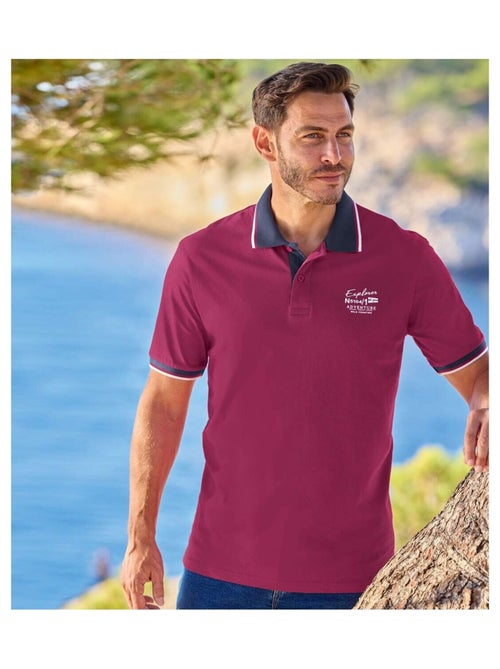 Set van 2 polo’s Explorer - ATLAS FOR MEN - Kiabi