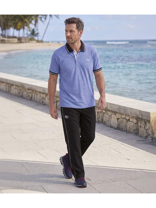 Set van 2 polo’s met gevlamd effect - atlas for men - Kiabi Set van 2 polo’s met gevlamd effect - atlas for men - Kiabi