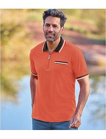 Set van 2 polo’s met ritskraag - ATLAS FOR MEN